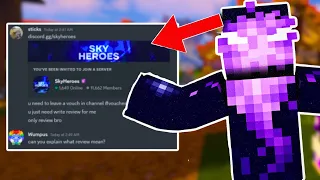 So we trolled the ratter who tried to rat him... (Hypixel Skyblock)