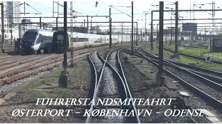 Führerstandsmitfahrt Dänemark: Østerport - København H - Odense mit IC 865