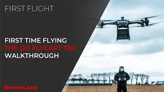 DJI Flycart 30 - FIRST FLIGHT