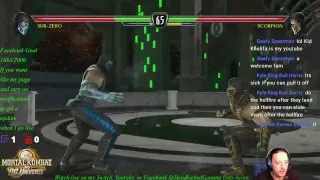 Mortal Kombat VS DC Universe MK side arcade endings on PS3
