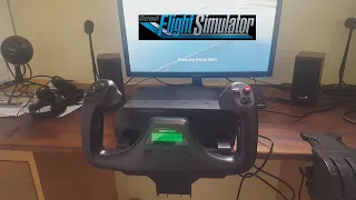 FS2020: Setting up the Logitech Flight Yoke System and alleviating the Deadzone!
