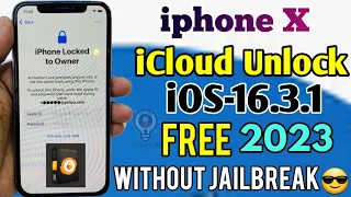 iPhone X icloud Bypass 2023(iOS 16.3.1) unlock easy / icloud bypass / icloud unlock via Unlock Tools
