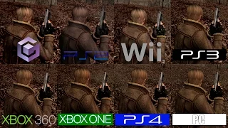 Resident Evil 4 | GC VS PS2 VS Wii VS PS3 VS PS4 VS 360 VS ONE VS PC | All Versions Comparison