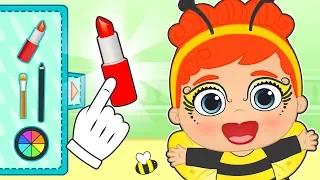 BABY LILY Dresses up as a Bee 🐝 Cartoons for kids