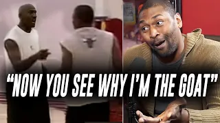 The HILARIOUS Story On the day Michael Jordan Humiliated Corey Benjamin