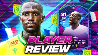 91 FLASHBACK SISSOKO SBC PLAYER REVIEW | FC 24 Ultimate Team