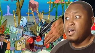 [YTP] Mr Crabs Pulls A Willy Wonka Experience Reaction!