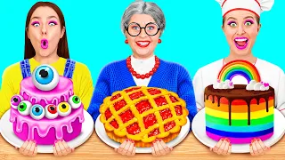 Кулинарный Челлендж: Я против Бабушки | Смешные Кухонные Войны от Fun Challenge
