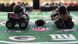 MONSTER TRUCK FOOTBALL PLAYOFF GAME “STEELERS VS FALCONS”