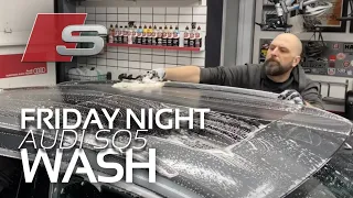 FRIDAY NIGHT WASH | Spoiling my Daily Driven 2018 Audi SQ5 in my Personal Detailing Theatre