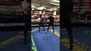 Stephane legrain ca sena Agbeko sparring 2