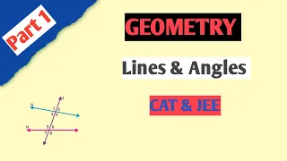 Geometry Lines & Angles Part 1