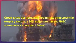 Чорнобильська катастрофа. День пам'яті Чорнобильської трагедії