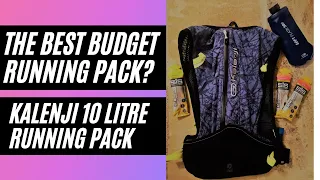 Kalenji Evadict 10 litre Running Pack Review - the best budget running pack?