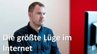 Die größte Lüge im Internet - Daniel Braun KlarText-Preisträger 2022