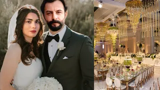 journalist share a beautiful news ozge and gokberk grand wedding celebration in a grand hotel.