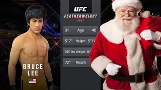 UFC 4 | Bruce Lee vs. Big Santa (EA Sports UFC 4)
