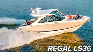 Unveil of the Regal LS36 - Full Walkthrough & Testing - The ULTIMATE Day Boat