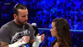 2nd part of AJ Lee interview feat. Daniel Bryan & CM Punk