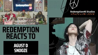 Agust D - 'Snooze (feat. Ryuichi Sakamoto & WOOSUNG of The Rose)' (Redemption Reacts)