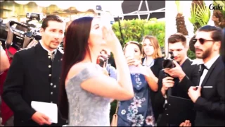 Video of Aishwarya before walking the red carpet at Cannes 2017 Day 1