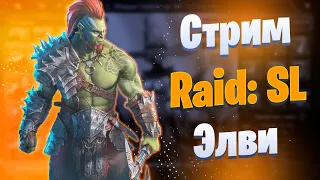 Стрим #30 (Чилим, Общаемся + Обзоры с чата) | Raid: Shadow Legends | Элви