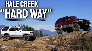 3rd Gen 4Runner's Take On Hale Creek "The Hard Way"