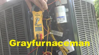 How to check amp draw of the A/C compressor