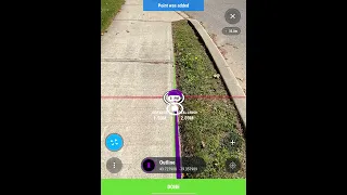 Creating a job site sketch with augmented reality