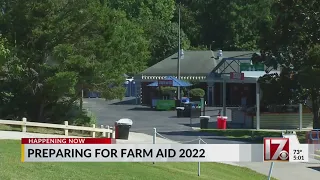 Preps underway for Farm Aid 2022 in Raleigh