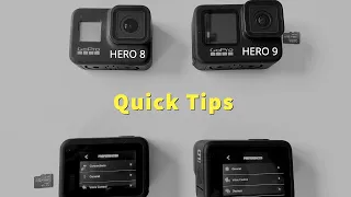 GoPro Hero 8 and 9 Black: How to Insert Micro SD Card & Format