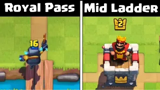 LVL 16 MINI PEKKA THREE CROWN LVL 2 KING TOWER?