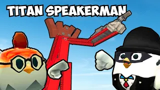 WE BUILT THE BIGGEST TITAN SPEAKERMAN IN CHICKEN GUN