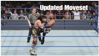 WWE 2K19 Ricochet Updated Moveset , New Moves