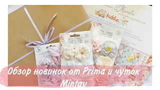 #СКРАПБУКИНГ : ОБЗОР НОВИНОК ОТ PRIMA & MINTAY 🌈