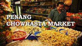 Chowrasta Market - Walk Around The Best Wet Market in Penang Malaysia