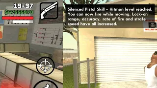 GTA San Andreas - Ammu-Nation Glitch & How to Easily Reach Hitman Level on Guns