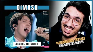 DIMASH, ADAGIO NO THE SINGER! ELE ENTREGOU TUDO NESSA PERFORMANCE! (ANÁLISE)