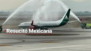 ¡RESUCITÓ MEXICANA! | Este fue el primer vuelo de la ahora aerolínea gubernamental