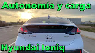 Hyundai Ioniq eléctrico: Autonomía real y prueba de carga rápida ¿Cuantos kms puede recorrer? MOTORK
