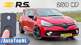 250HP Renault Clio RS Trophy REVIEW on AUTOBAHN [NO SPEED LIMIT] by AutoTopNL