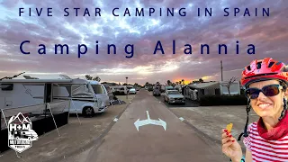 Camping Alannia Cost Blanca - 5 Star Motorhome and Caravan Site in Spain .