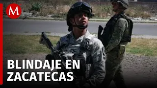 Mil elementos de fuerzas especiales del Ejército fueron desplegadas en Zacatecas