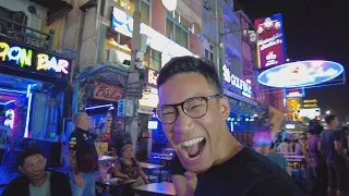 Khao San Road is CRAZY! | Nightlife in Bangkok, Thailand 🇹🇭