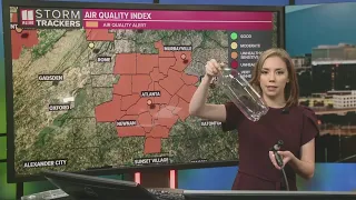 Why is it so smoky in Georgia today?