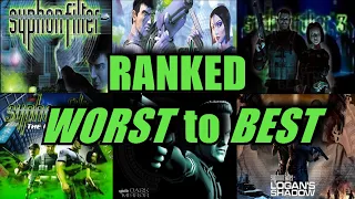 SYPHON FILTER Franchise Ranking/Review