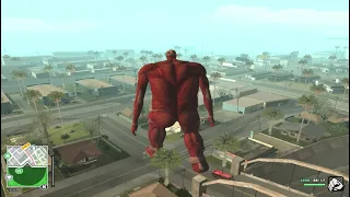 GTA SA MOD COLOSSAL TITAN