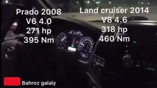 2008 Toyota Prado v6 vs 2014 Land Cruiser v8 4.6