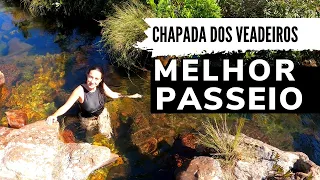 O MELHOR PASSEIO da CHAPADA DOS VEADEIROS -  Complexo do Prata e Cachoeira Rei do Prata - Cavalcante