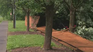 Widespread storm damage after storms move through Gaston County